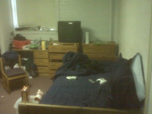 Kraft: Hennessy and Woglom’s new room.